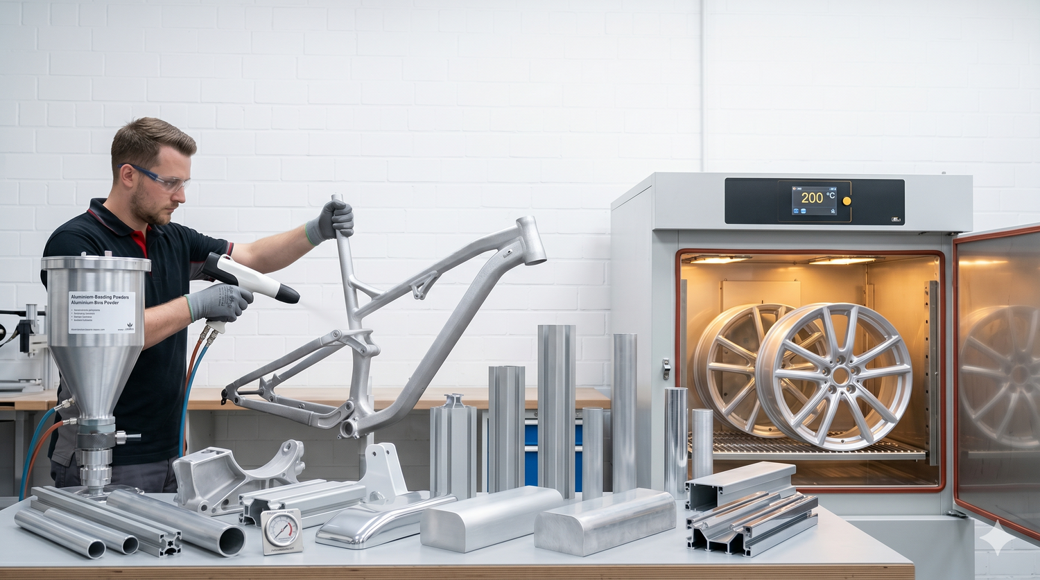 Aluminium pulverbeschichten: Einfache Anleitung & Kosten-Check