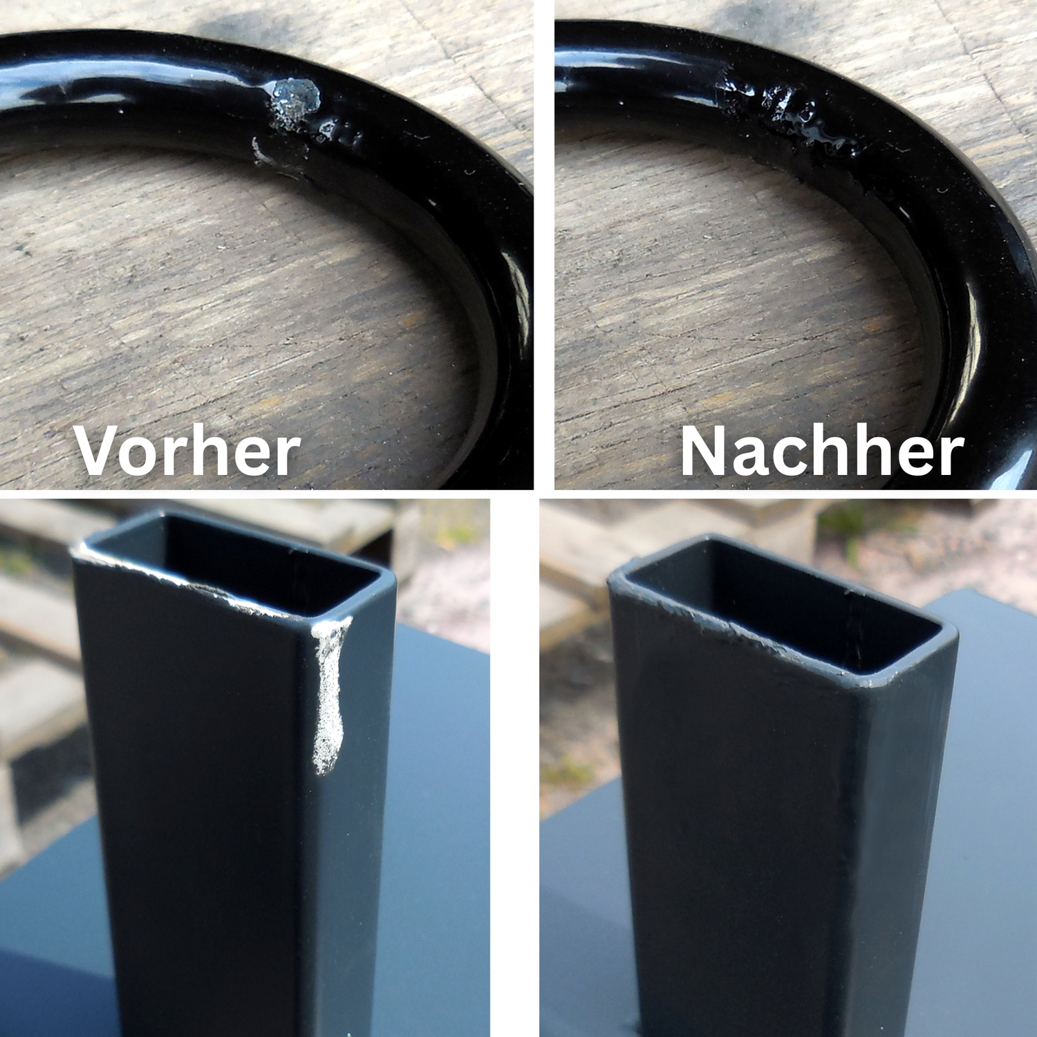 Pulverbeschichtung ausbessern leicht gemacht