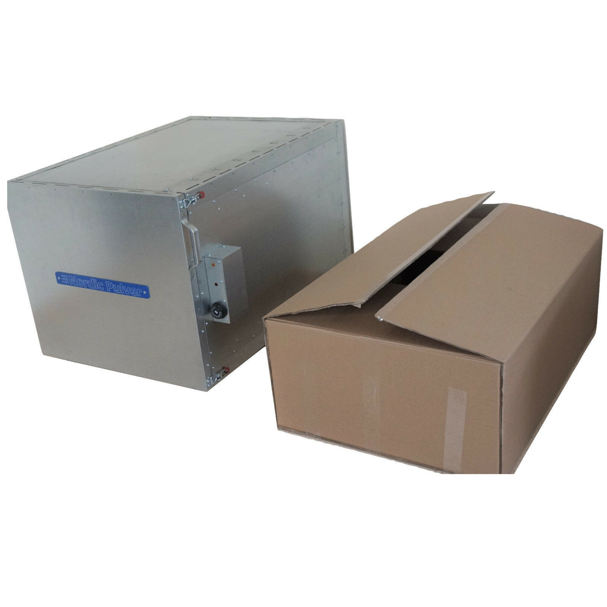 Pulverofen Bausatz M – 54 x 60 x 90 cm | Einbrennofen zum selbst Beschichten