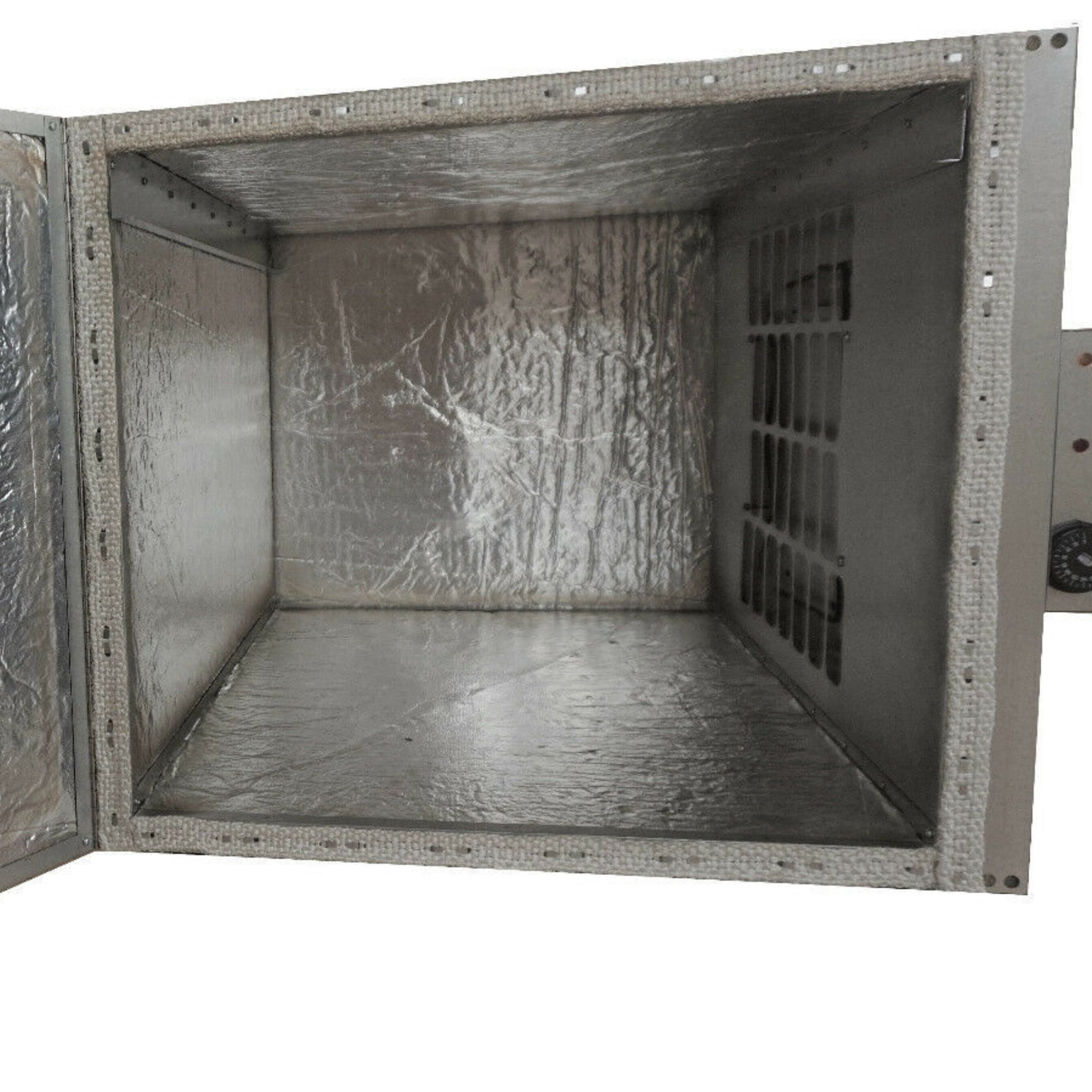 Pulverofen Bausatz M – 54 x 60 x 90 cm | Einbrennofen zum selbst Beschichten