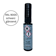 Lackstift RAL 9005 Tiefschwarz glänzend, Pulverkönig