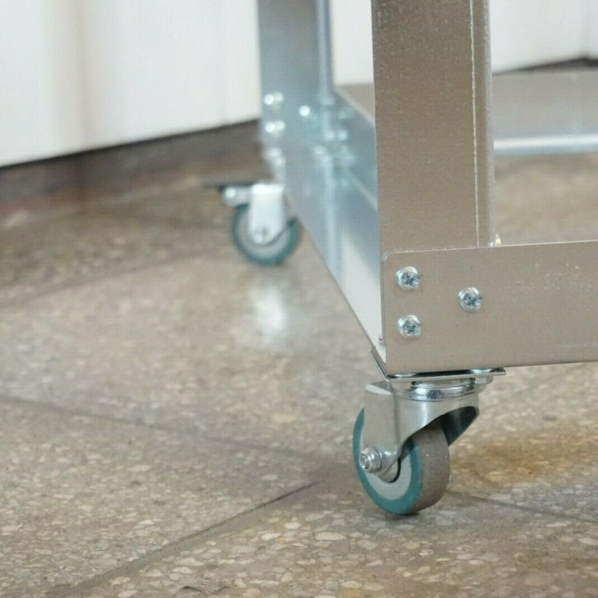 Fahrbares Beschichtungsgestell für Pulverofen XL - Ständer für Felgen zum Beschichten