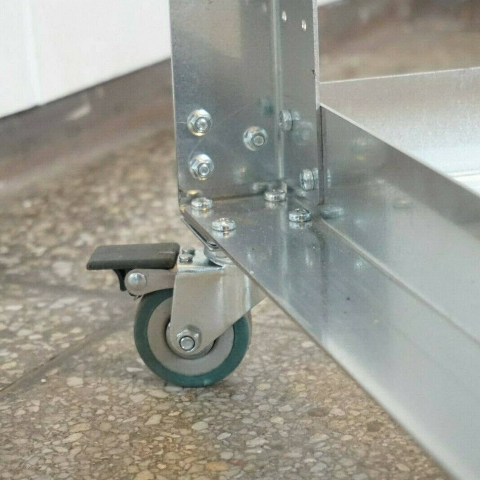 Fahrbares Beschichtungsgestell für Pulverofen XL - Ständer für Felgen zum Beschichten