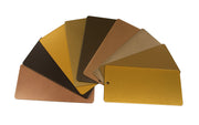 Farbmuster Bündel Gold and more Metallic 10x