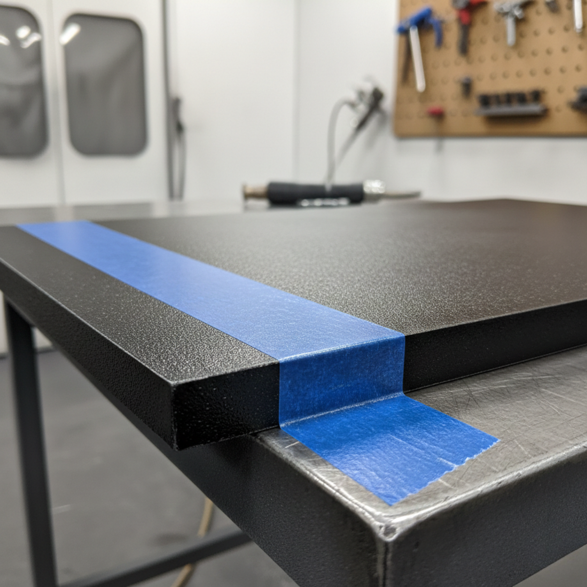 Hitzebeständiges Klebeband Polyester blau 220 °C zum abkleben