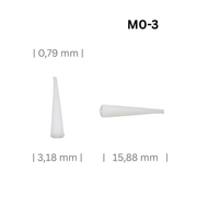 Konische Silikonstopfen klein, Ø 0,8 bis 20 mm