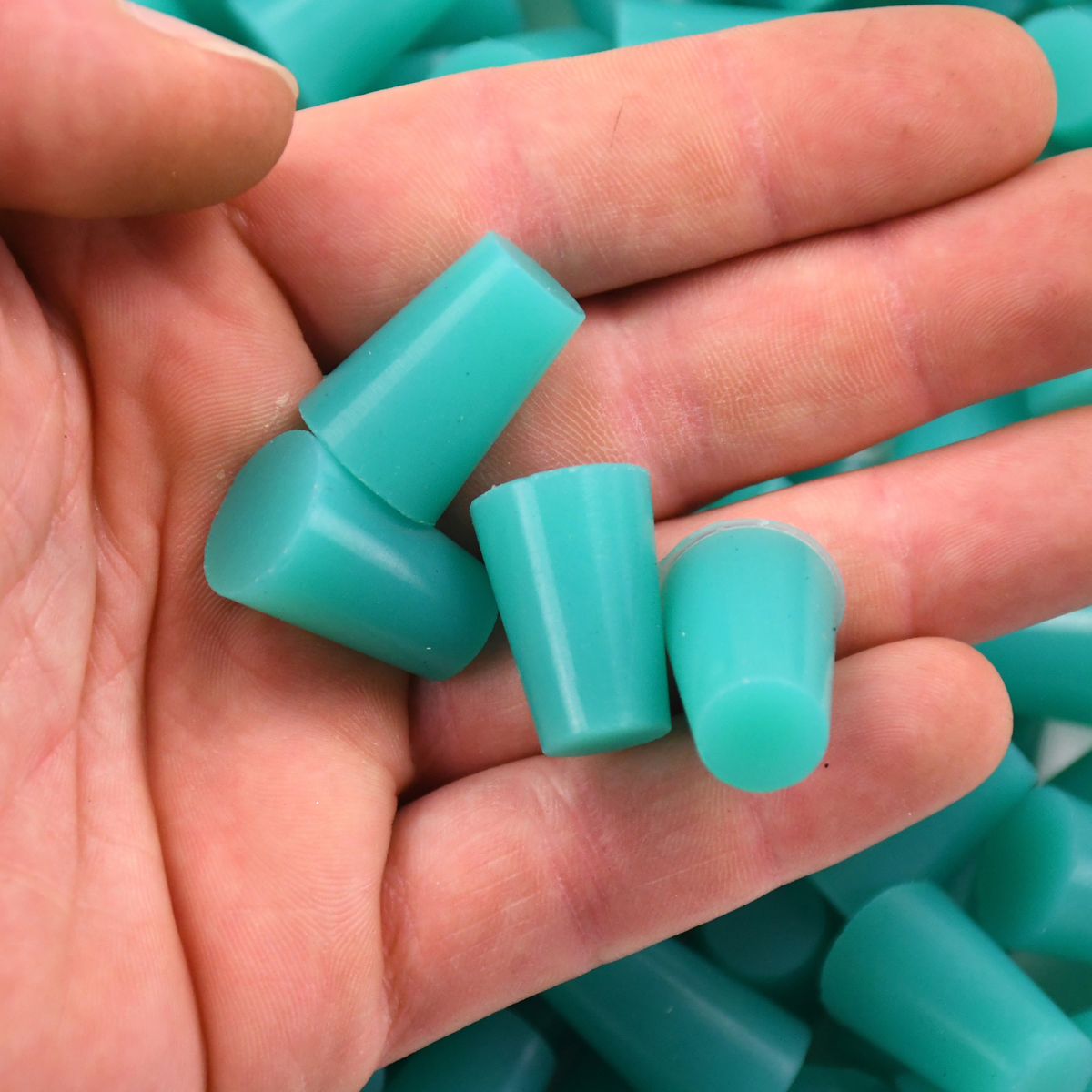Konische Silikonstopfen klein, Ø 0,8 bis 20 mm