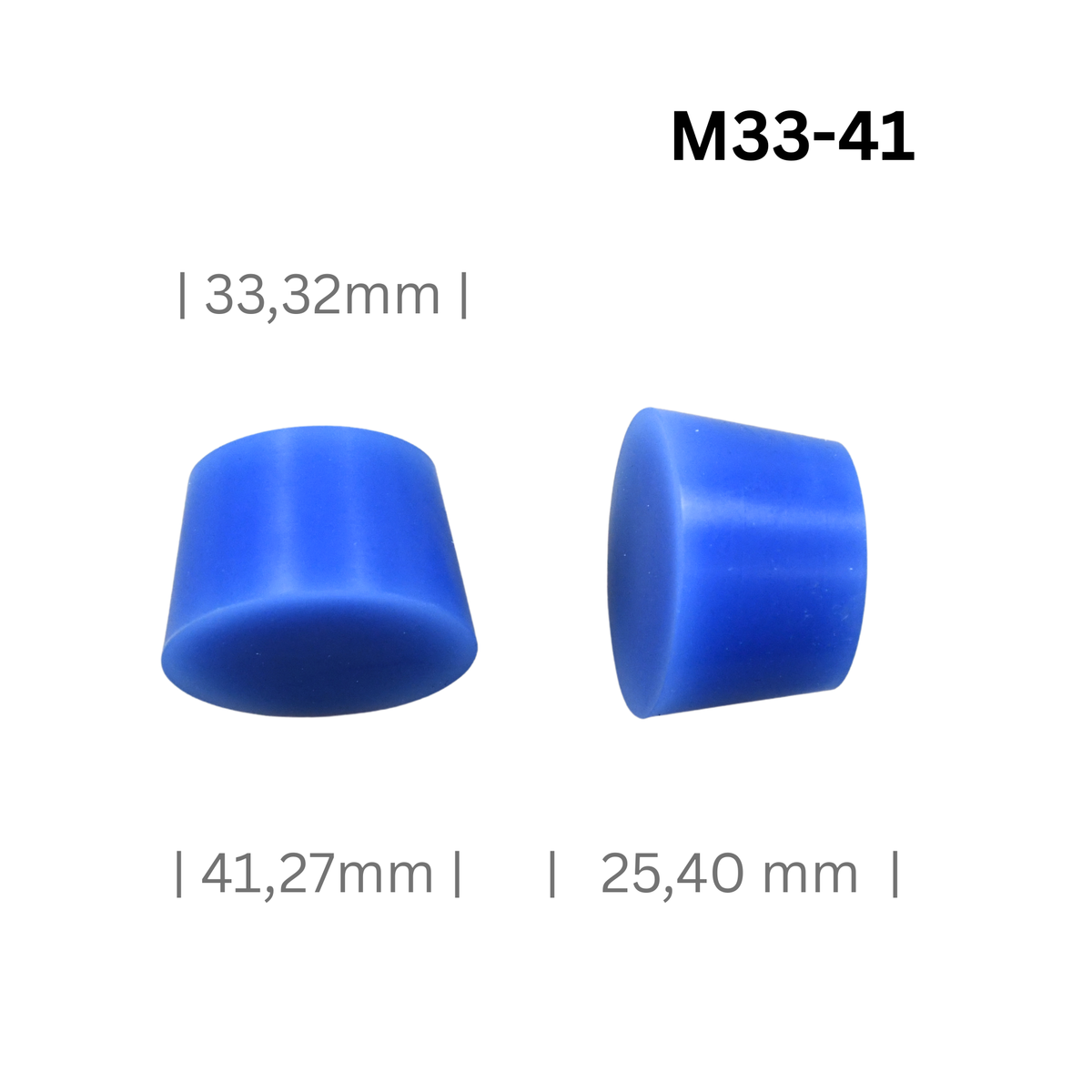 Konische Silikonstopfen Mittel Ø 20 bis 53 mm