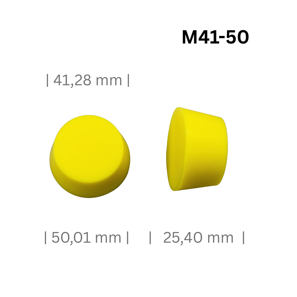 Konische Silikonstopfen Mittel Ø 20 bis 53 mm