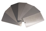 Farbmuster Bündel Silver Metallic 7x